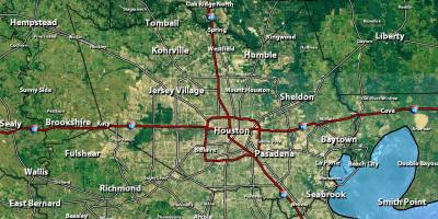 Harta Radar Houston
