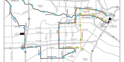 Harta Houston maraton