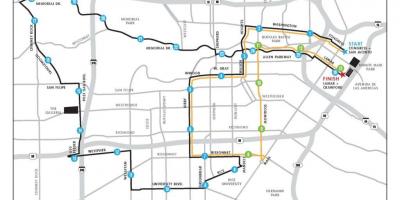 Harta Houston maraton
