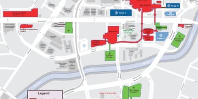 Md Anderson din Houston hartă